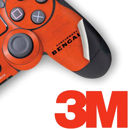 NFL Cincinnati Bengals - Alternate Distressed PS4 Pro/Slim Controller Skin