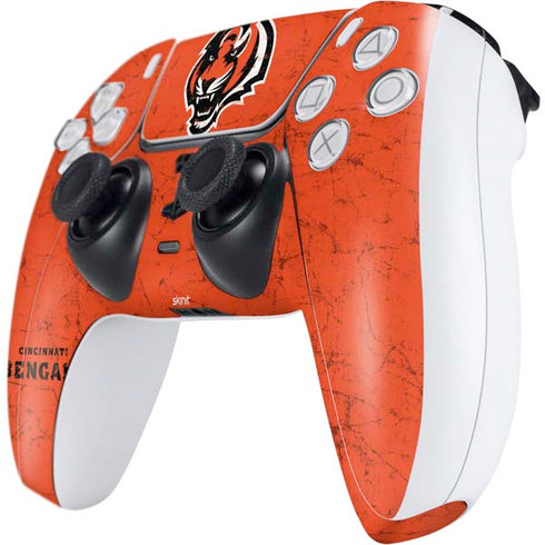 NFL Cincinnati Bengals - Alternate Distressed PS5 Controller Skin