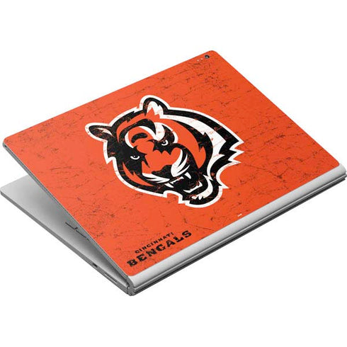 NFL Cincinnati Bengals - Alternate Distressed Surface Book Skin