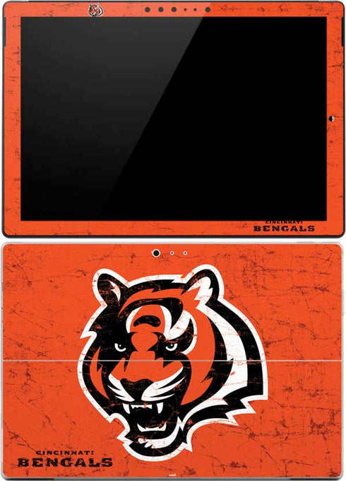NFL Cincinnati Bengals - Alternate Distressed Surface Pro 4 Skin