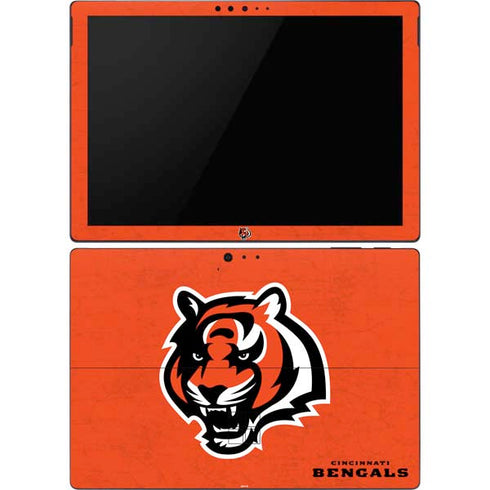 NFL Cincinnati Bengals - Alternate Distressed Surface Pro 6 Skin