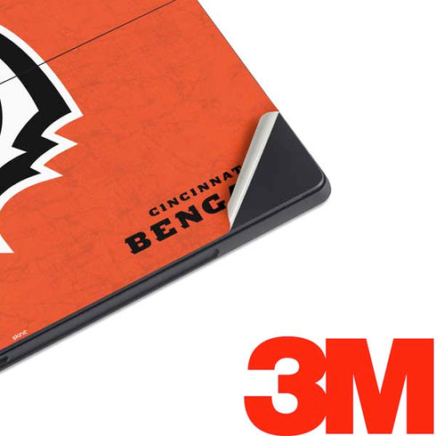 NFL Cincinnati Bengals - Alternate Distressed Surface Pro 7 Skin