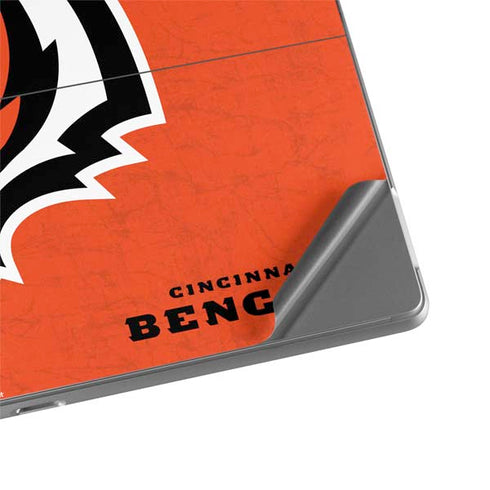 NFL Cincinnati Bengals - Alternate Distressed Surface Pro 8 Skin