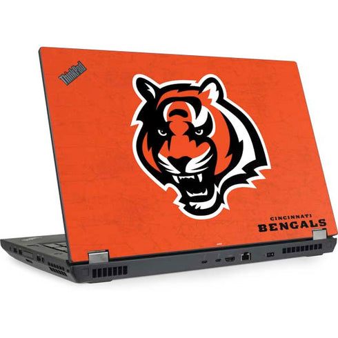 NFL Cincinnati Bengals - Alternate Distressed Lenovo ThinkPad Skin