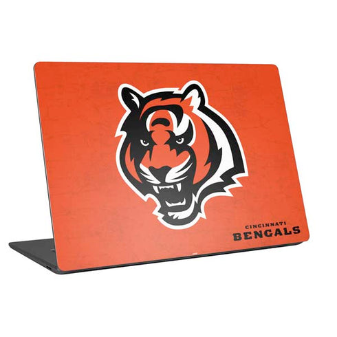 NFL Cincinnati Bengals - Alternate Distressed Universal Laptop 13in (10.6 x 7.6in) Skin