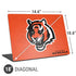 NFL Cincinnati Bengals - Alternate Distressed Universal Laptop 18in (14.6 x 10.6in) Skin