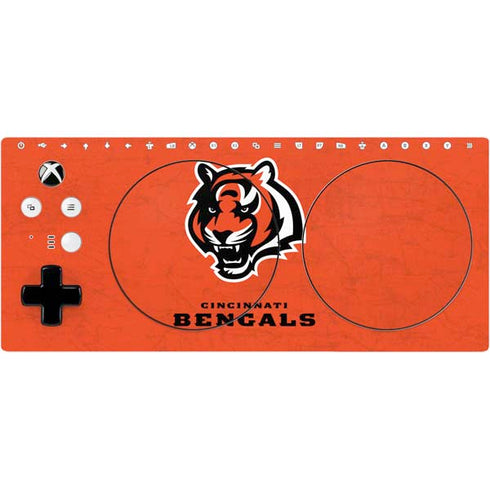 NFL Cincinnati Bengals - Alternate Distressed Xbox Adaptive Controller Skin