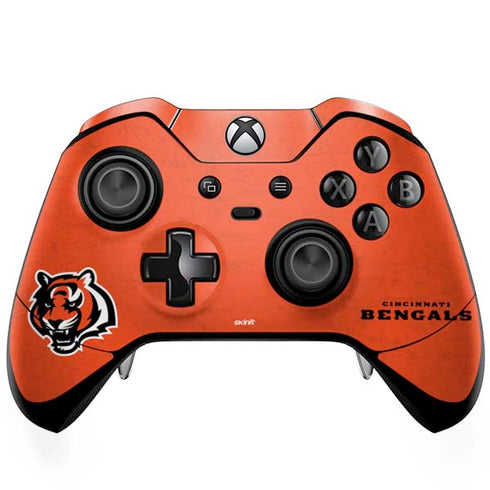 NFL Cincinnati Bengals - Alternate Distressed Xbox One Elite Controller Skin