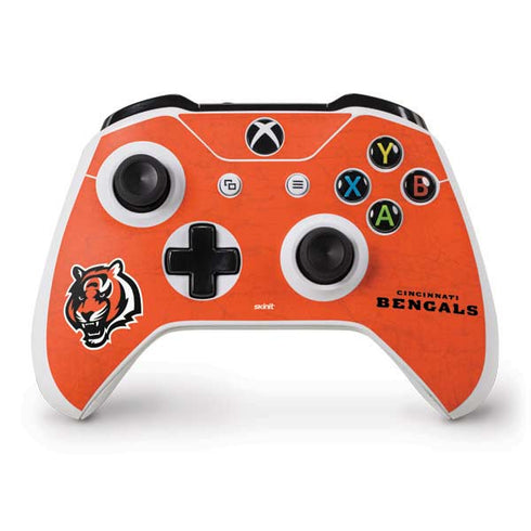 NFL Cincinnati Bengals - Alternate Distressed Xbox One S Controller Skin