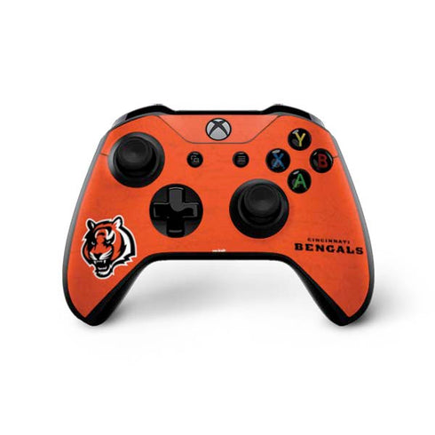 NFL Cincinnati Bengals - Alternate Distressed Xbox One X Controller Skin