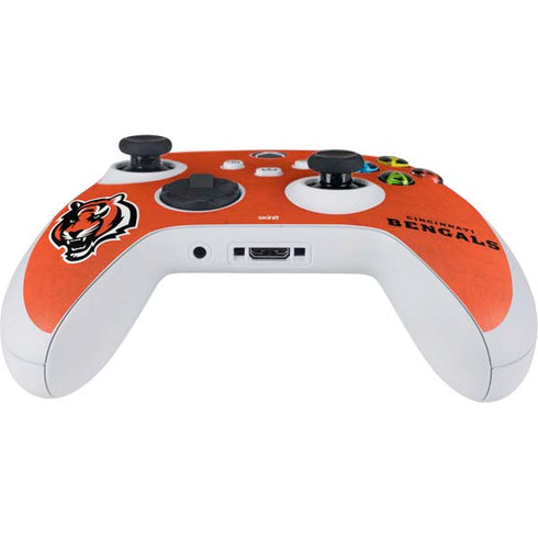 NFL Cincinnati Bengals - Alternate Distressed Xbox Series S Controller Skin
