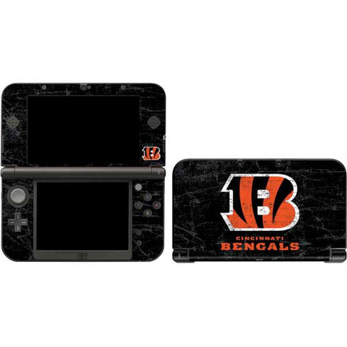 NFL Cincinnati Bengals - Distressed 3DS XL 2015 Skin