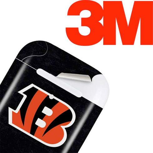 NFL Cincinnati Bengals - Distressed Apple AirPods 2 Skin