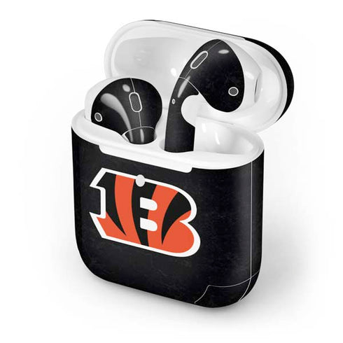 NFL Cincinnati Bengals - Distressed Apple AirPods 2 Skin