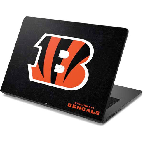 NFL Cincinnati Bengals - Distressed Dell Chromebook Skin