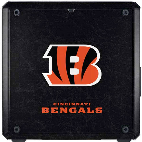 NFL Cincinnati Bengals - Distressed Cooler Master MasterBox Q300L Mini Tower Skin