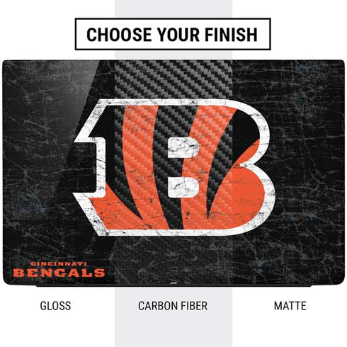 NFL Cincinnati Bengals - Distressed Dell Vostro Skin