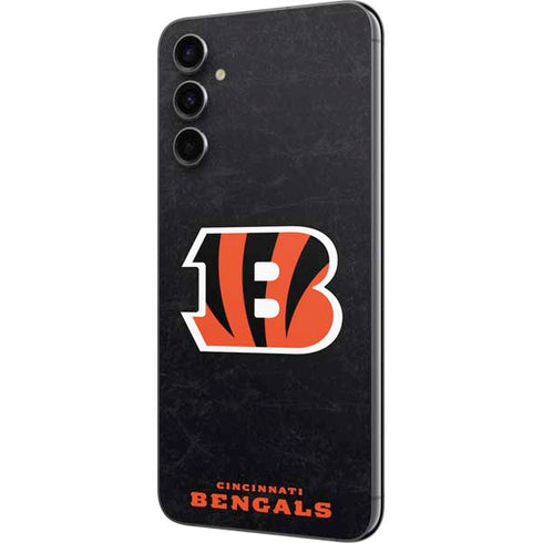 NFL Cincinnati Bengals - Distressed Galaxy A14 5G Skin