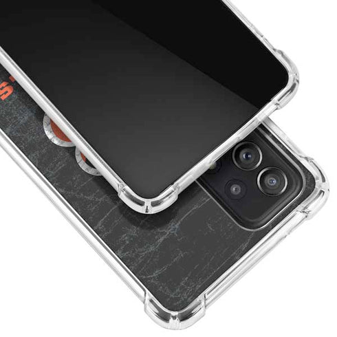 NFL Cincinnati Bengals - Distressed Galaxy A52 5G Clear Case