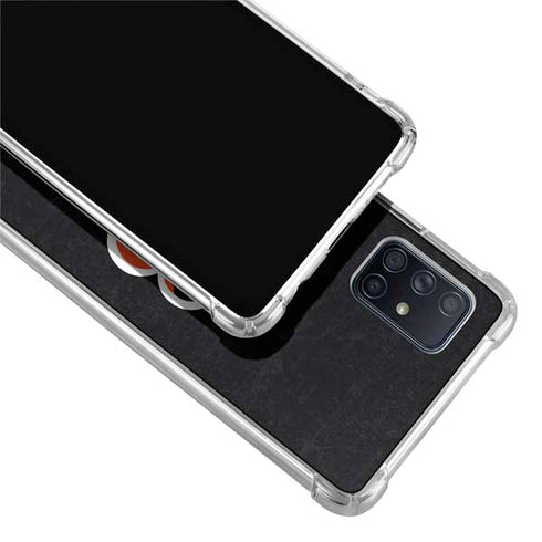 NFL Cincinnati Bengals - Distressed Galaxy A71 5G Clear Case