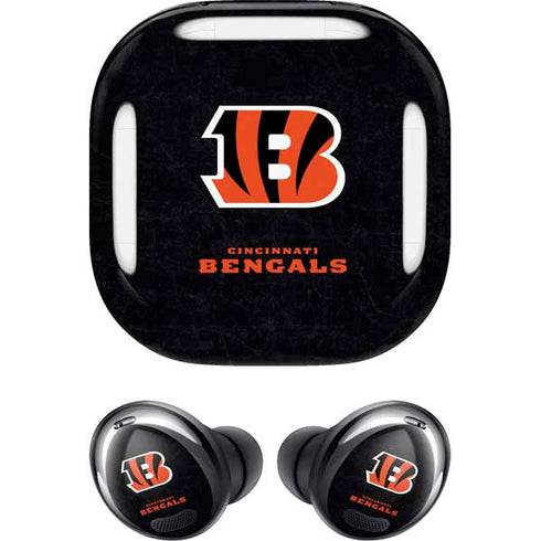 NFL Cincinnati Bengals - Distressed Galaxy Buds Pro Skin