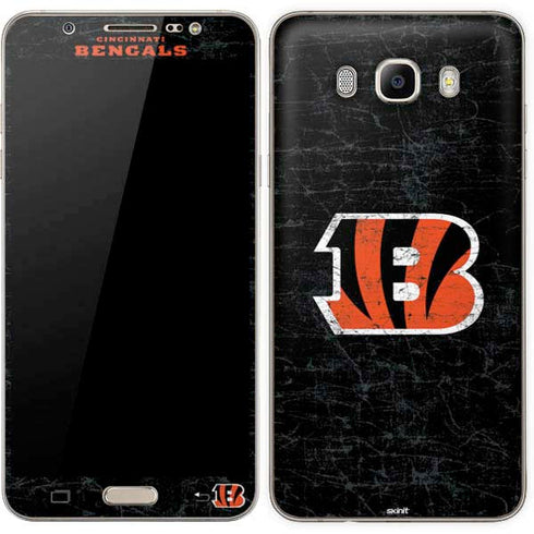NFL Cincinnati Bengals - Distressed Galaxy J7 Skin
