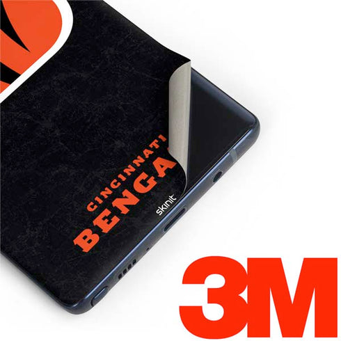 NFL Cincinnati Bengals - Distressed Galaxy Note 9 Skin