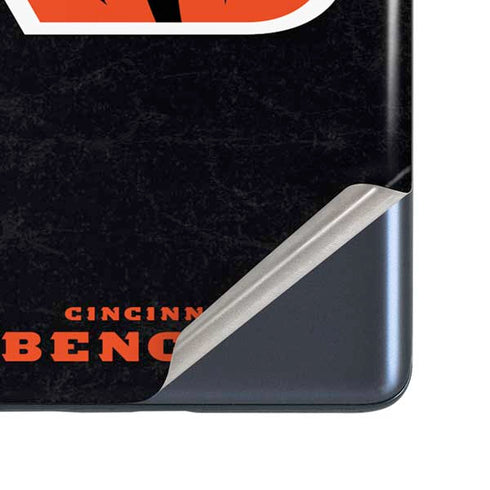 NFL Cincinnati Bengals - Distressed Galaxy S20 Fan Edition Skin