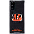 NFL Cincinnati Bengals - Distressed Galaxy S20 FE Clear Case