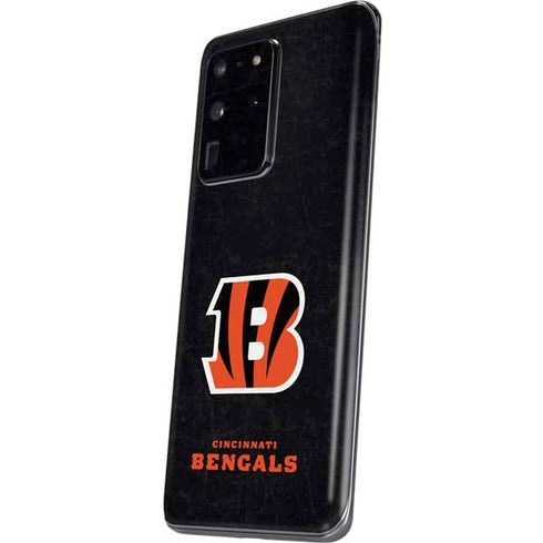 NFL Cincinnati Bengals - Distressed Galaxy S20 Ultra 5G Skin