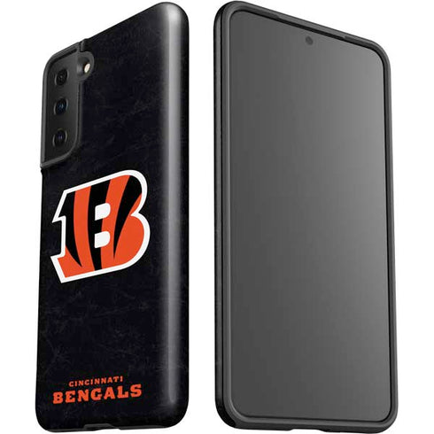 NFL Cincinnati Bengals - Distressed Galaxy S21 FE Pro Case