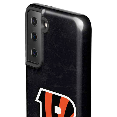 NFL Cincinnati Bengals - Distressed Galaxy S21 Plus 5G Pro Case