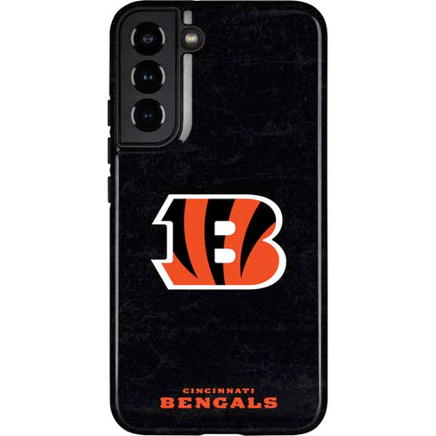 NFL Cincinnati Bengals - Distressed Galaxy S22 Plus Pro Case