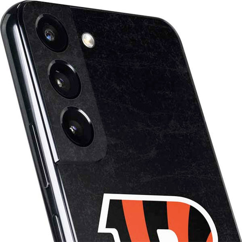 NFL Cincinnati Bengals - Distressed Galaxy S22 Skin