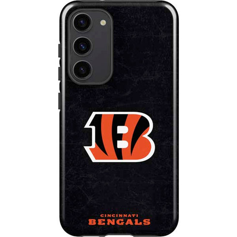 NFL Cincinnati Bengals - Distressed Galaxy S23 Plus Pro Case