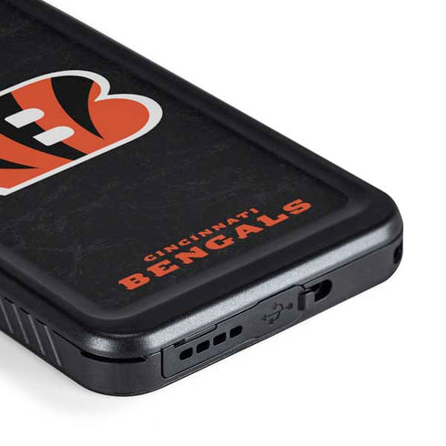NFL Cincinnati Bengals - Distressed Galaxy S23 Plus Waterproof Case