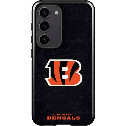 NFL Cincinnati Bengals - Distressed Galaxy S23 Pro Case