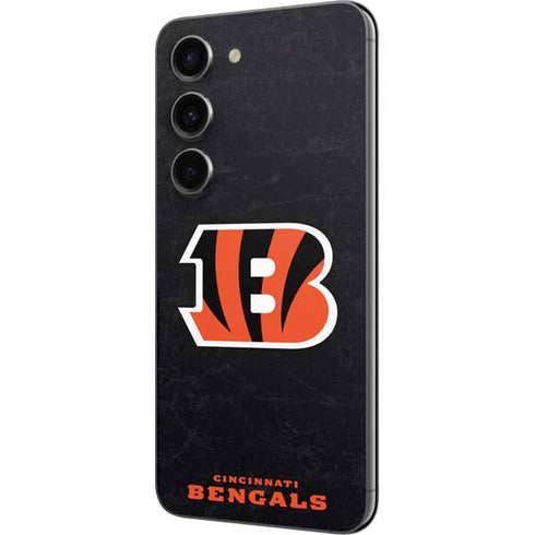 NFL Cincinnati Bengals - Distressed Galaxy S23 Skin
