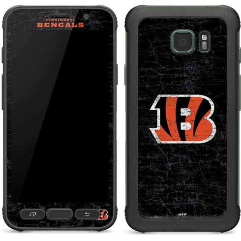 NFL Cincinnati Bengals - Distressed Galaxy S7 Active Skin