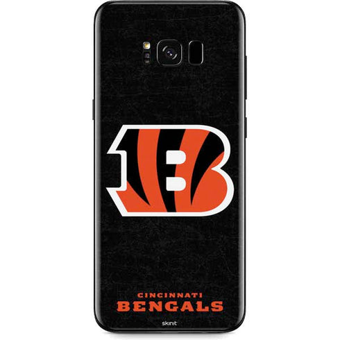 NFL Cincinnati Bengals - Distressed Galaxy S8 Plus Skin