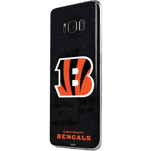 NFL Cincinnati Bengals - Distressed Galaxy S8 Skin