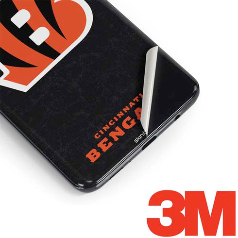 NFL Cincinnati Bengals - Distressed Galaxy S9 Plus Skin