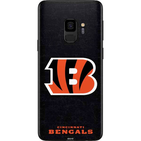 NFL Cincinnati Bengals - Distressed Galaxy S9 Skin