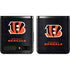 NFL Cincinnati Bengals - Distressed Galaxy Z Flip Skin