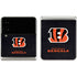 NFL Cincinnati Bengals - Distressed Galaxy Z Flip3 5G Skin