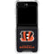 NFL Cincinnati Bengals - Distressed Galaxy Z Flip5 5G Clear Case