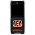 NFL Cincinnati Bengals - Distressed Galaxy Z Flip5 5G Clear Case