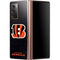 NFL Cincinnati Bengals - Distressed Galaxy Z Fold2 5G Skin