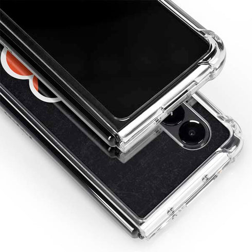 NFL Cincinnati Bengals - Distressed Galaxy Z Fold4 5G Clear Case