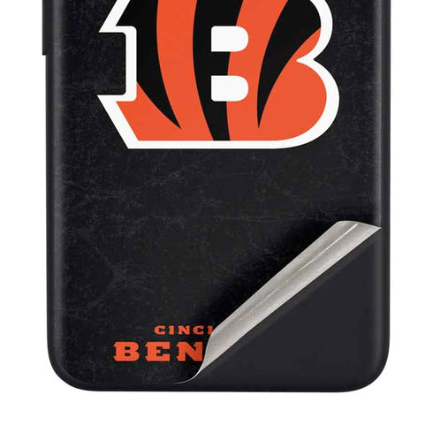 NFL Cincinnati Bengals - Distressed Google Pixel 4a Skin